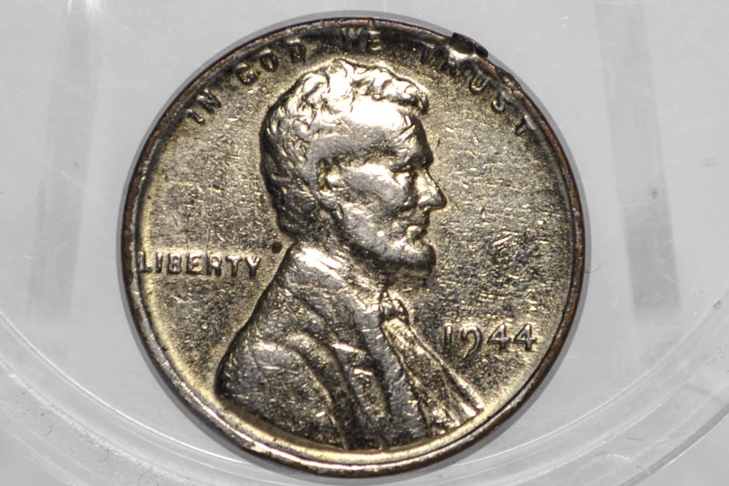 1944 Wheat Penny Weird Color - WWII Era 1944 US Cent - WW2 Wheat Penny - 1944 Wheat Back Lincoln Penny