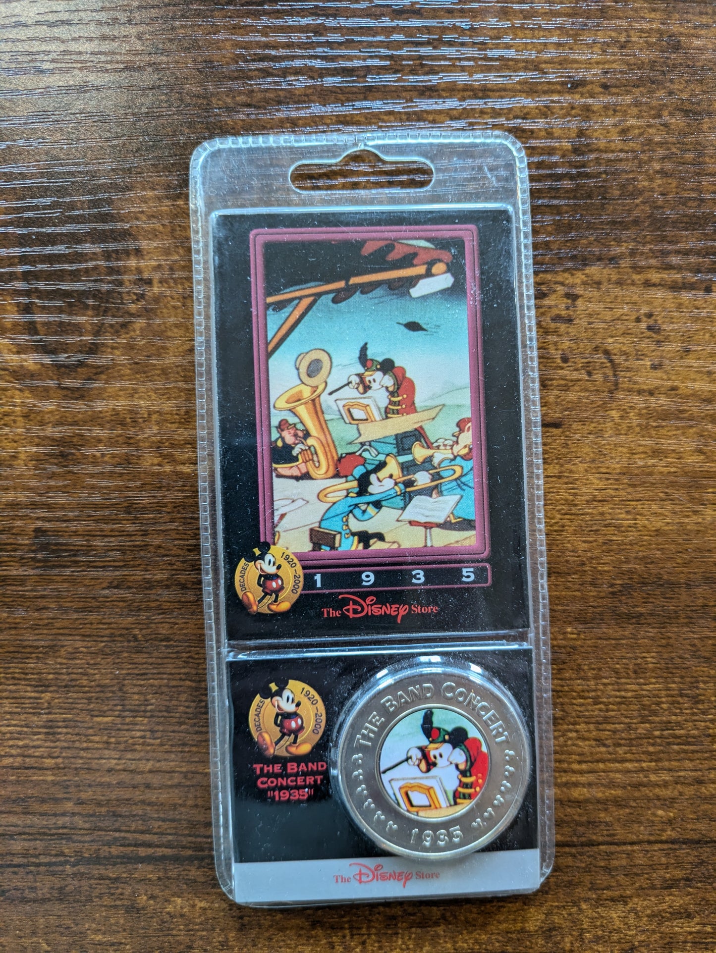 The Disney Store Disney Decade Coins 1935 "The Band Concert" Token - Mickey Mouse Token - Great Condition - Vintage United States Exonumia -