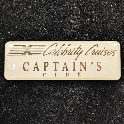 90's Celebrity Cruises Captain's Cub Magnetic Pin - Replacement