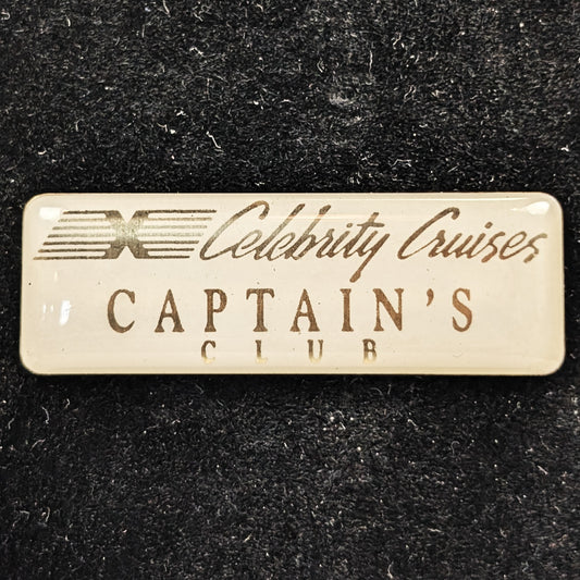 90's Celebrity Cruises Captain's Cub Magnetic Pin - Replacement