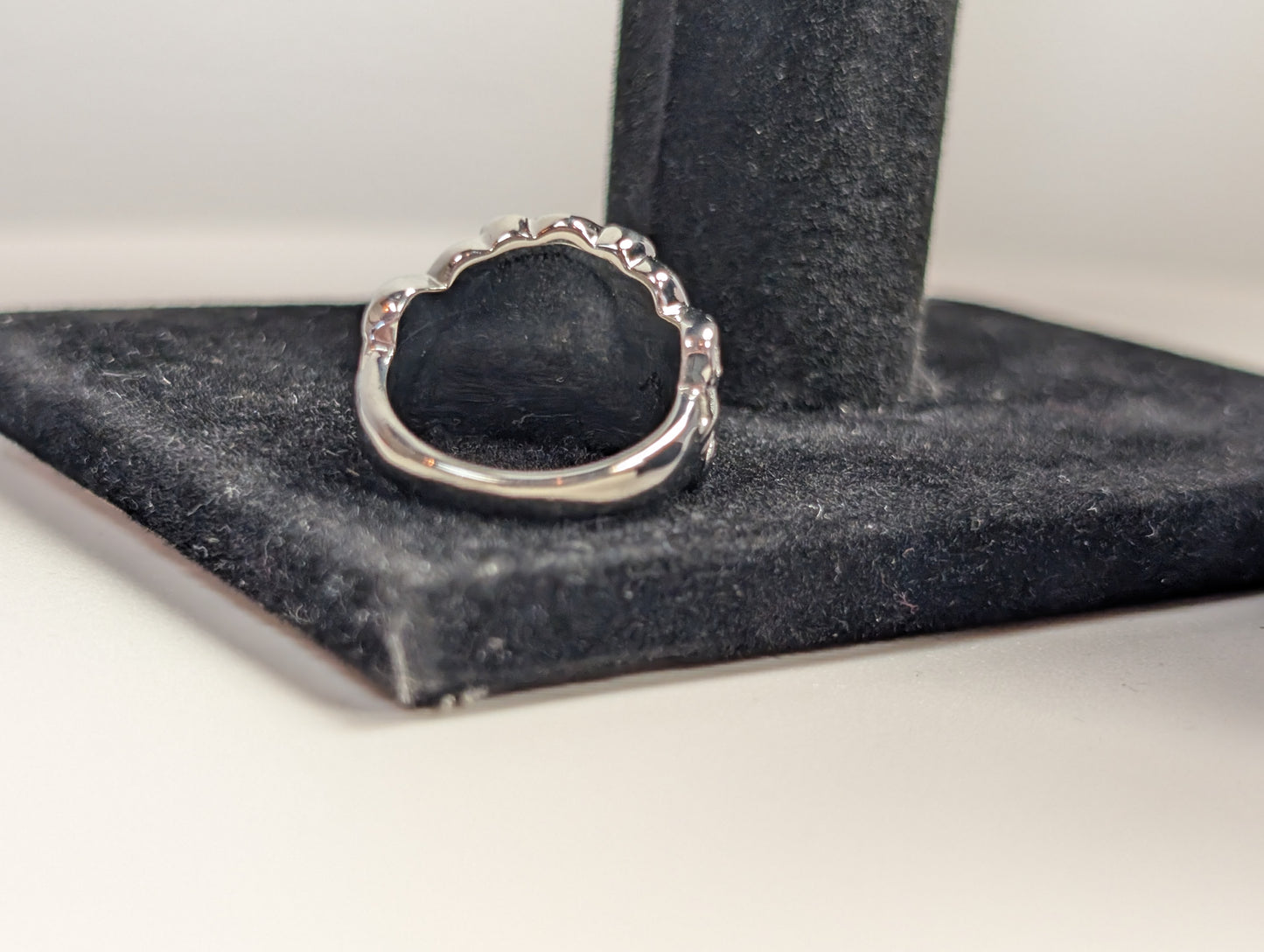 Stunning Michael Anthony Nativity Stone Ring - Size 6 - Stainless Steel Ring - Heirloom Jewelry