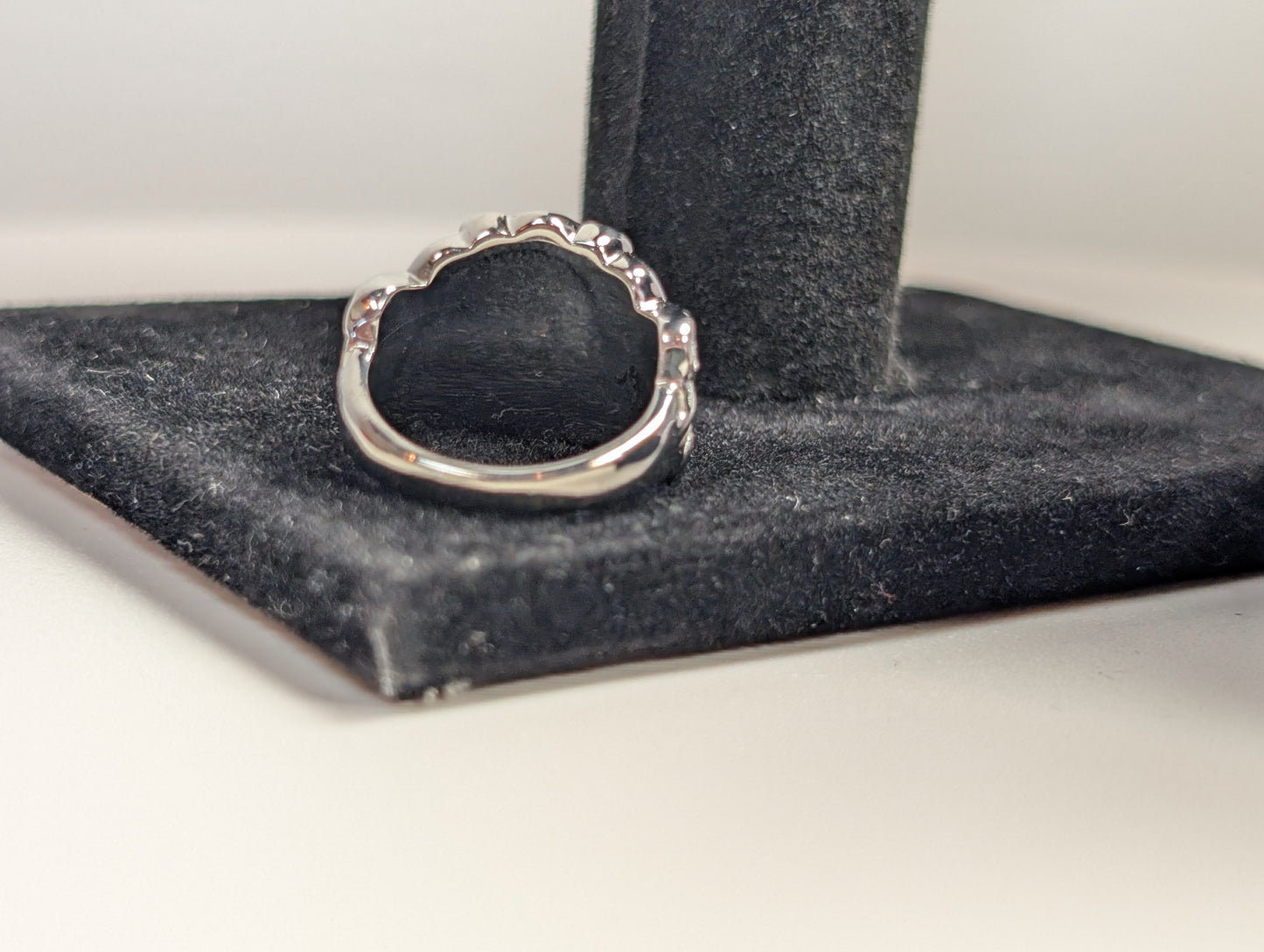 Stunning Michael Anthony Nativity Stone Ring - Size 6 - Stainless Steel Ring - Heirloom Jewelry