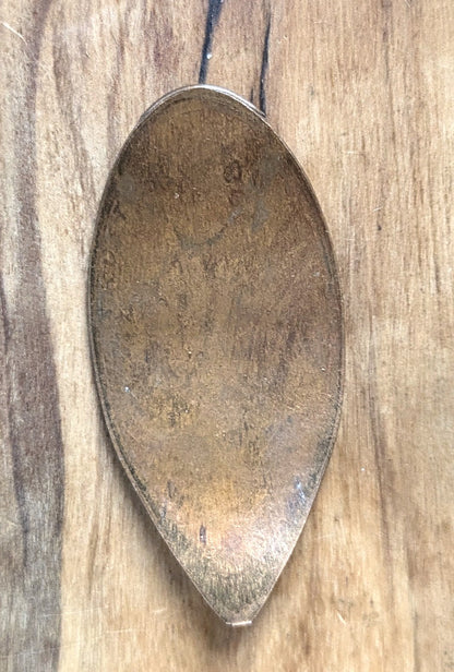 Elongated Penny 1 Sand Dollar Beach Souvenir - One Sand Dollar Penny Elongated - Flattened Penny Sand Dollar