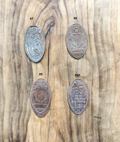 Elongated Lucky Pennies - Lucky Elongated Pennies Pick your Variate! - Lucky Elongated Pennies - Flattened Lucky Penny