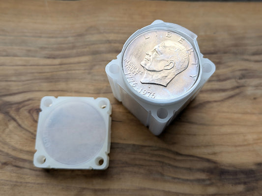 BU Roll of 1976-D Eisenhower Dollars - 1976-D Dollars BU Roll of 20 - D Mint 1976 Dollars