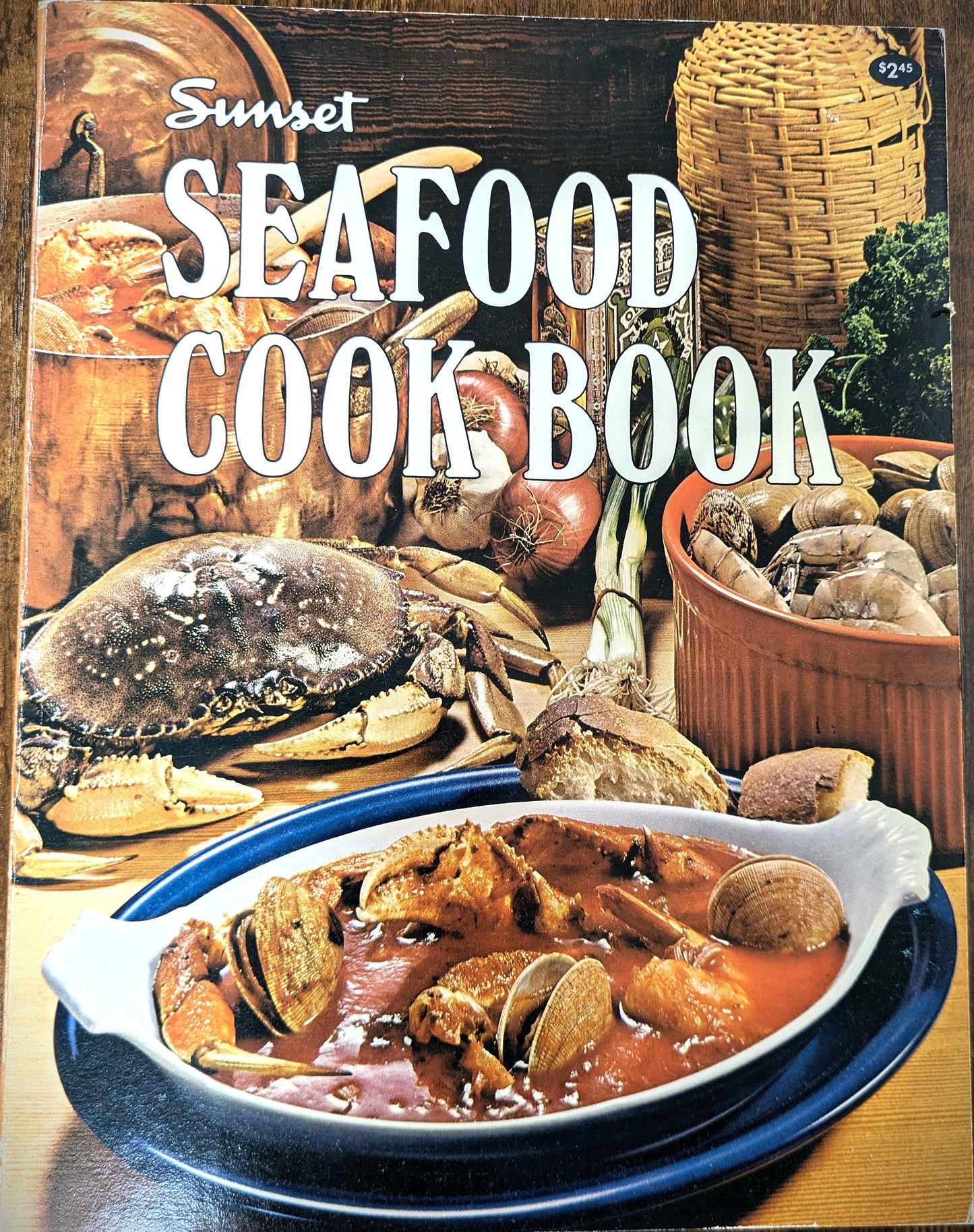 1967 Sunset Seafood Cook Book - A Sunset Book Seafood By Jane Books