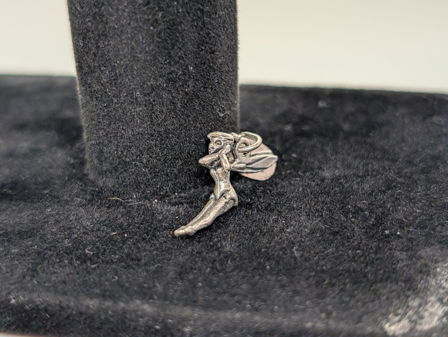 Sterling Silver Tinkerbell Pendant - Stamped and Tested Sterling Silver - Collectible Walt Disney Productions Jewelry