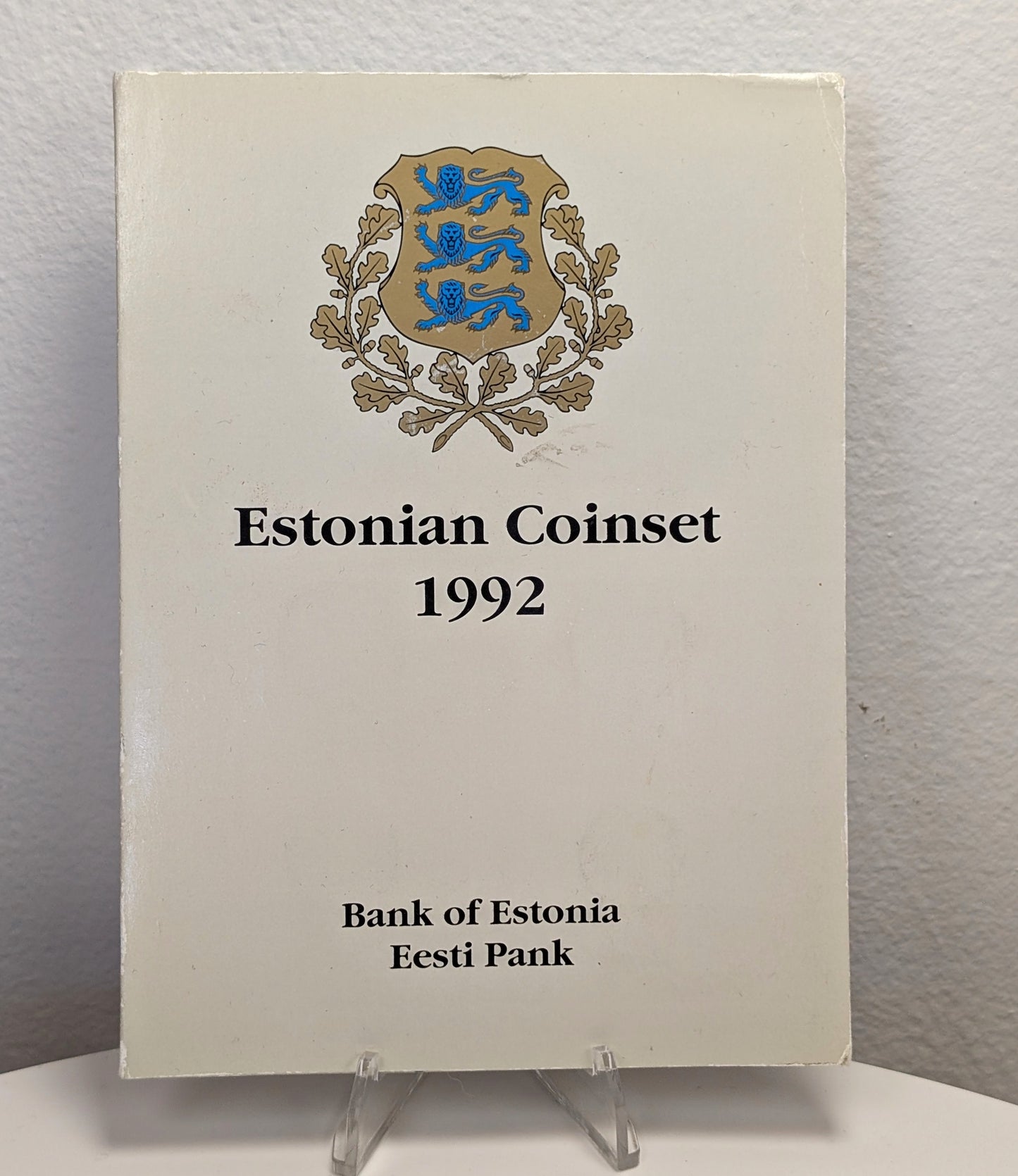1992 New Estonian Coinset! Unique European Collector's Set