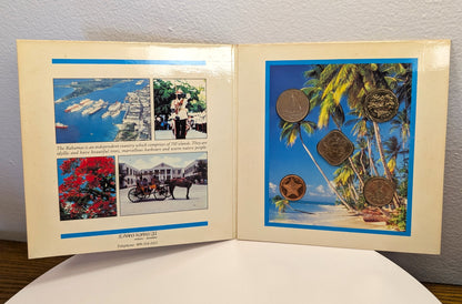 Unique Collectors Coin Set of The Bahamas From the 1990's and 1980's