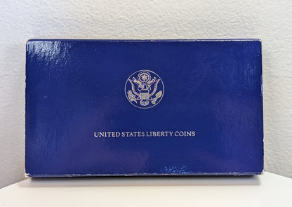 1986-S U.S. Commemorative Silver Proof Ellis Island Liberty Dollar San Francisco