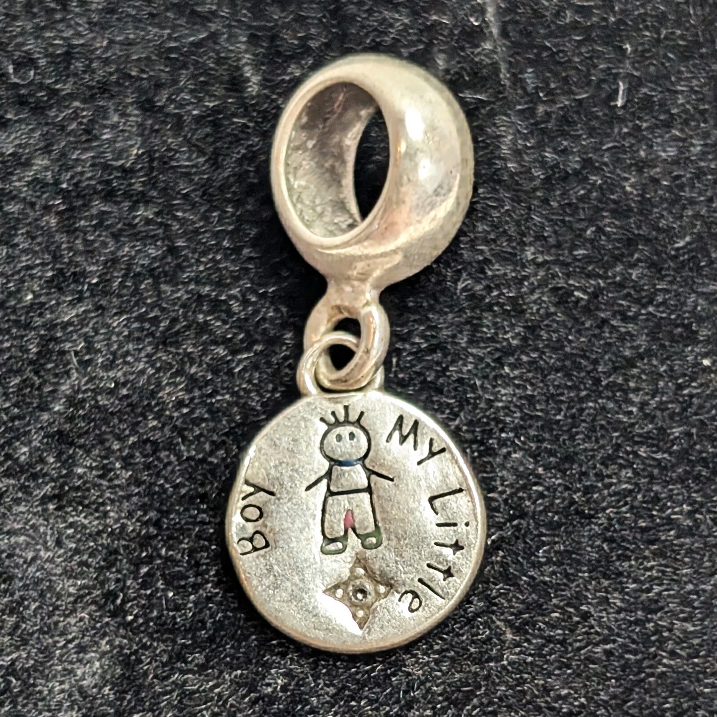 Sterling My Little Boy & Girl" Pandora & Thomas Sabo Style Charms for Parents Perfect Gift