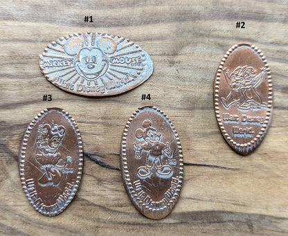 Disney Elongated Pennies Pick Your Variant - Elongated Disney Penny Souvenir