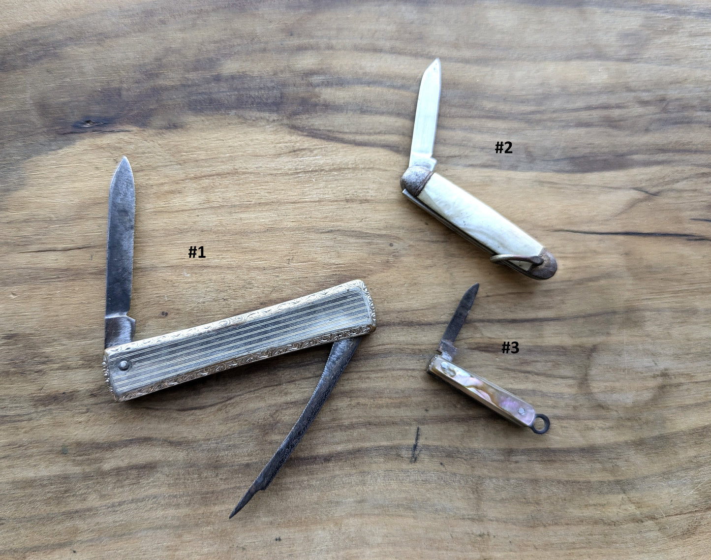 Vintage Unique Pocket Knives Pick Your Variant!! - Antique Pocket Knives - Folding Portable Vintage Knife