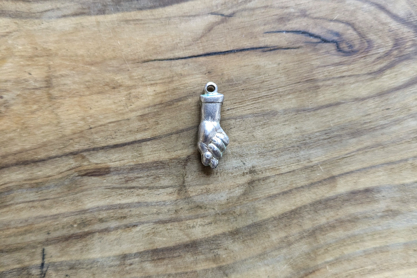 Sterling Silver Figa Fist Charm - Tested Sterling Silver - Greco-Romanic Culture