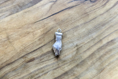 Sterling Silver Figa Fist Charm - Tested Sterling Silver - Greco-Romanic Culture