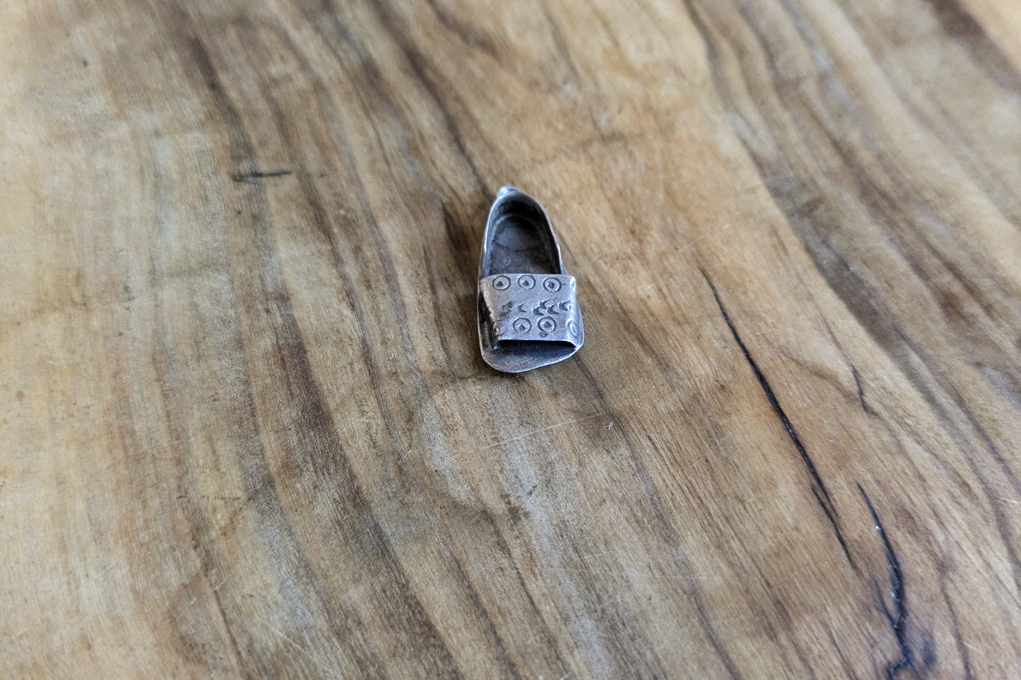 Sterling Silver Mexican Sandal Charm - Tested Sterling Silver - Mexican Handcrafted Charm - Chankla