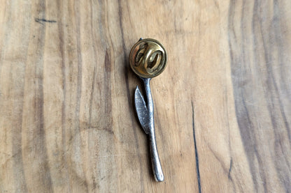 Sterling Silver Tulip Pin - Tested Sterling Silver - Vintage Tulip Pin