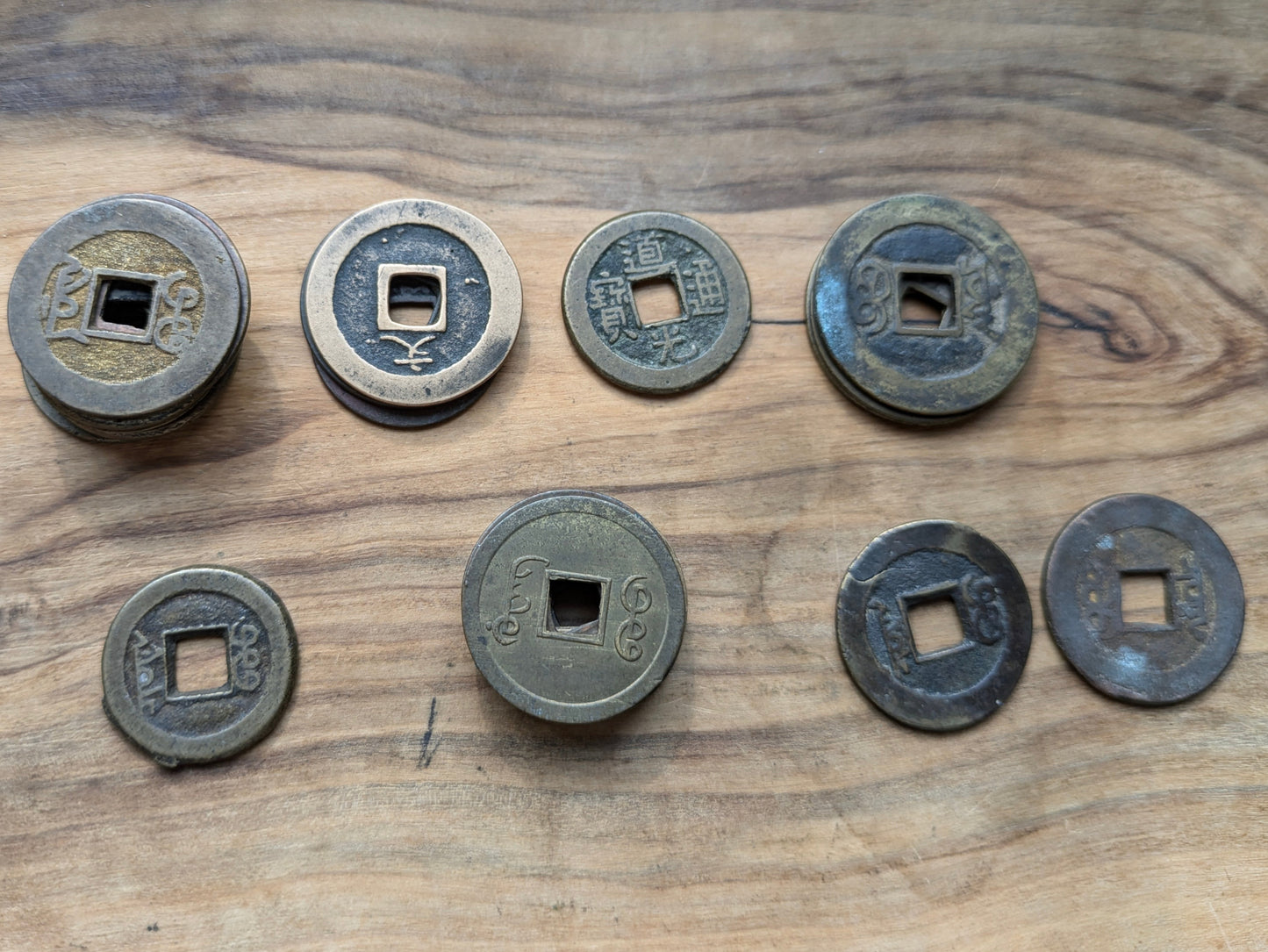 Old Chinese Cash Coins - Choose by Date & Type - Qing Era Chinese Cash Coins - Chinese Tongbao - Variety of Coins -