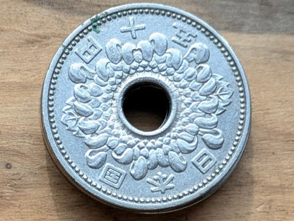 1900s Japan Yen Coins - Showa Japan Coins -  50s and 60s Fifty Yen, 100 Yen 1972 - Choose by Year and Type! -