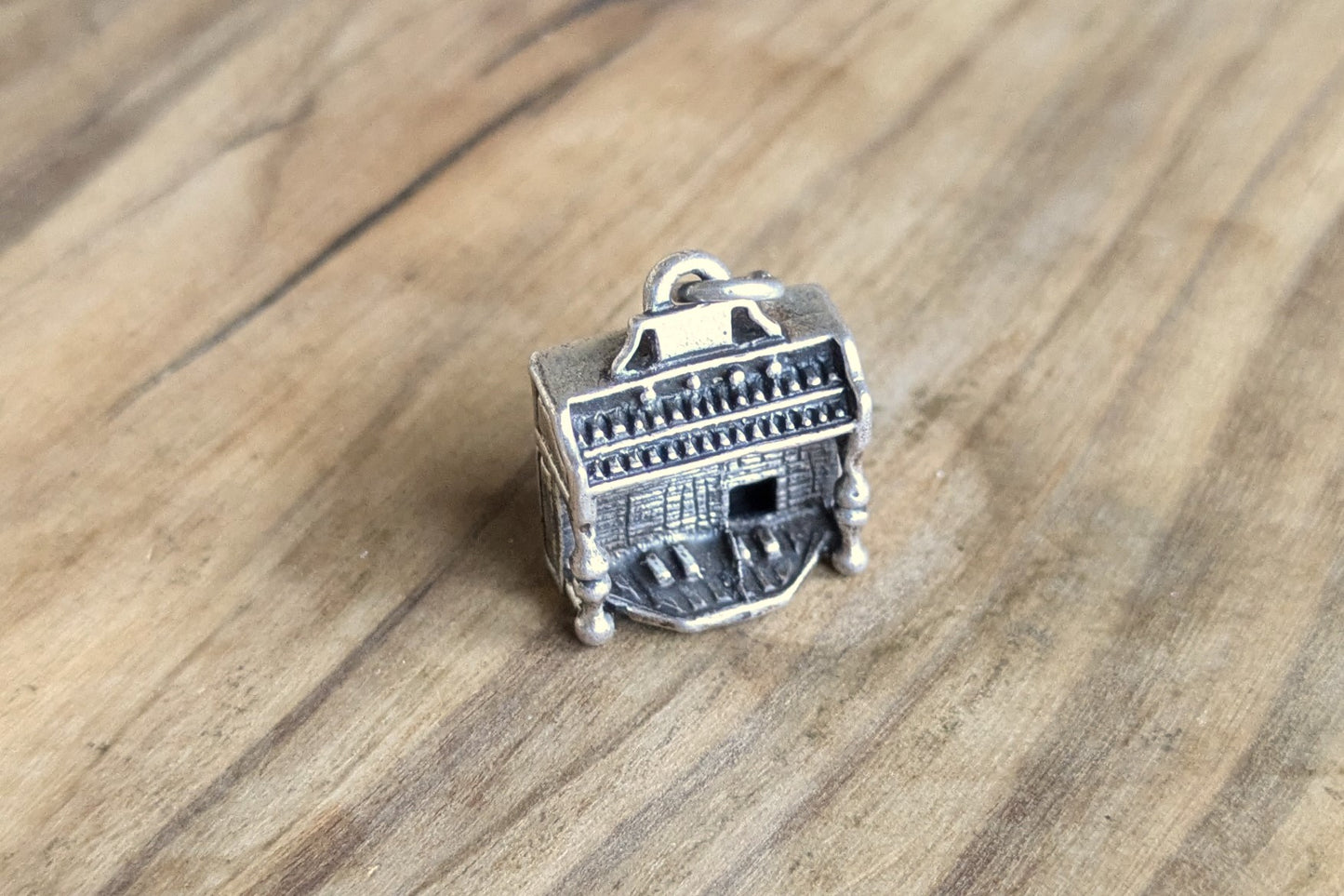 Vintage Beau Sterling Upright Piano Charm! 925 Silver Piano Charm, Awesome Piece!
