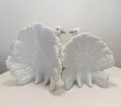 Gorgeous LLADRO "Couple Of Doves"  # 1169 Gloss Birds Collection Porcelain Figurine - No Box