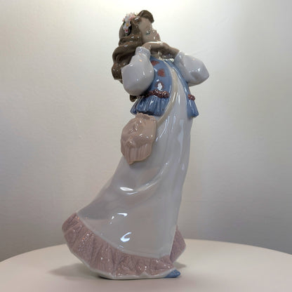 Rare LLADRO  Dreams Of A Summer Past - #6401 Young Girls Collection Glossy Finish - Porcelain Figurine - No Box