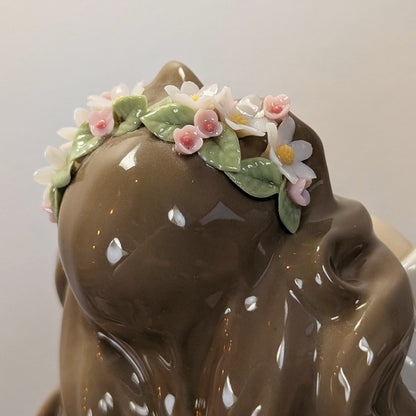 Rare LLADRO  Dreams Of A Summer Past - #6401 Young Girls Collection Glossy Finish - Porcelain Figurine - No Box