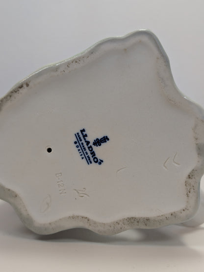 LLADRO  Girl With Duck - Children With Animals Collection 9 1/2" 1052 Glossy Statue - Like New - No Box