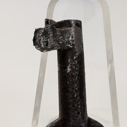 Railroad Padlock & Key N.Y.N.H & H.R.R Heart Cast Style - 1800s or 1900s