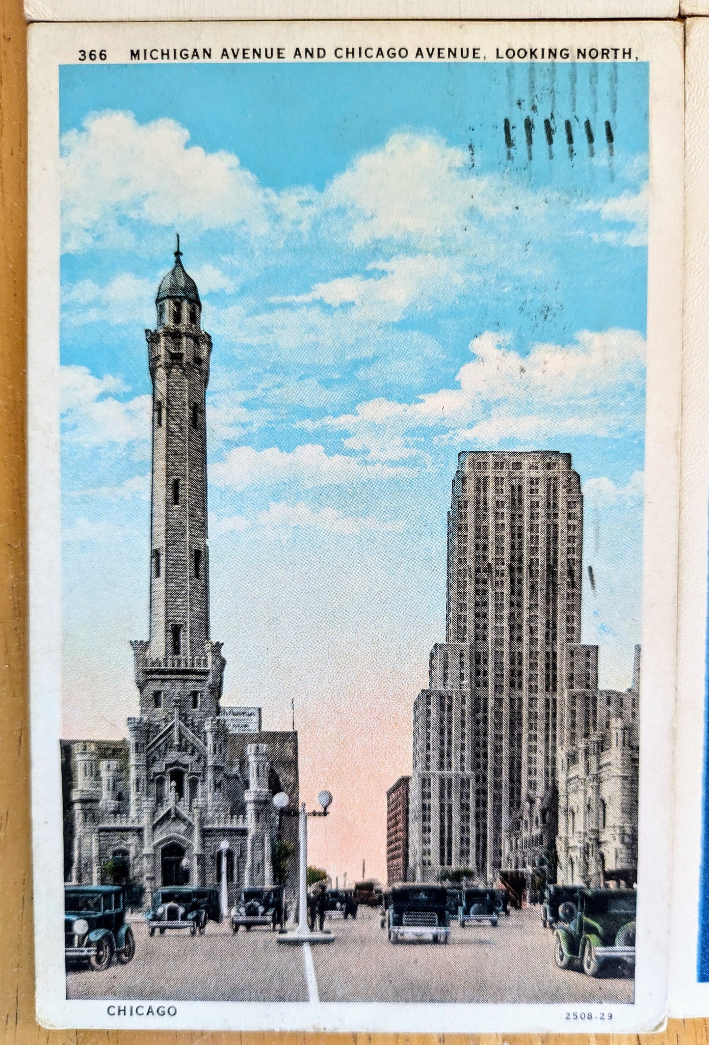 Lot of 6 1933 Chicago World's Fair Century of Progress Linen Postcards - All Posted/Stamped - Vintage Chicago World's Fair Postcard