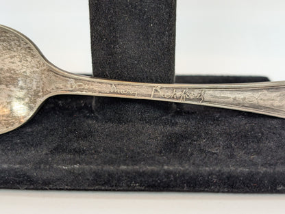 Set of 3 Vintage Silent Movie Star Spoons - Mary Pickford, Thomas Meighan, Charlie McCarthy - 1930s - Talkies