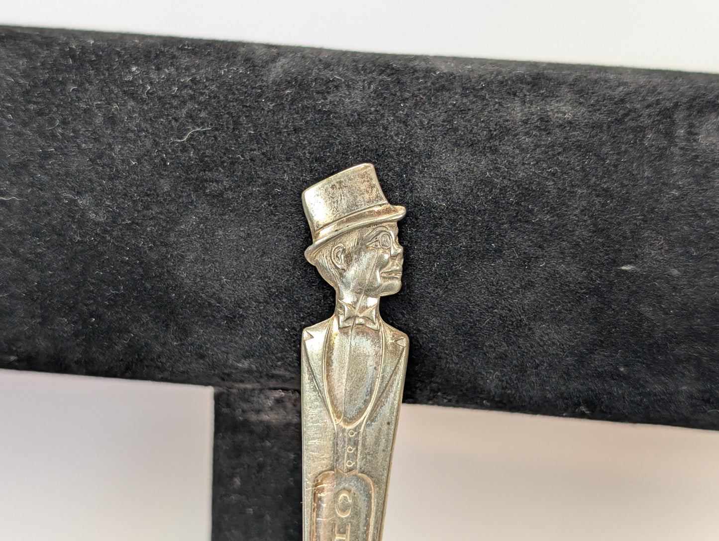 Set of 3 Vintage Silent Movie Star Spoons - Mary Pickford, Thomas Meighan, Charlie McCarthy - 1930s - Talkies