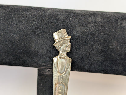 Set of 3 Vintage Silent Movie Star Spoons - Mary Pickford, Thomas Meighan, Charlie McCarthy - 1930s - Talkies