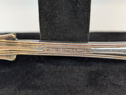 Sheffield EPNS Gold Tone Berry Design Serving Spoons - Amazing Designs - Well Detailed - Large Antiques