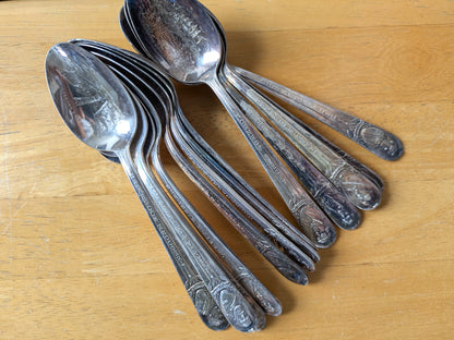 US President Spoons! Large Lot of Antique Silverplated President Spoons - WM Rogers & Sons Spoons - 1-39 some Exceptions