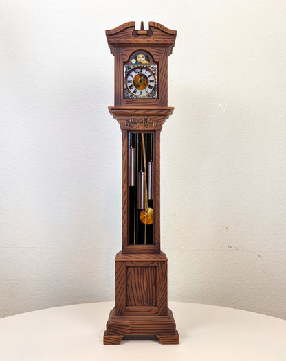 2000 Avon Mrs. Albee Award Porcelain Figurine - Grandfather Clock - Like New, No Box - Avon Presidents Club Award 2000