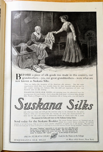 March 1909 The Ladies Home Journal Fashion Magazine - 100 Fashion Pictures - Antique Ladies Home Journal Large Print 1909 Issue
