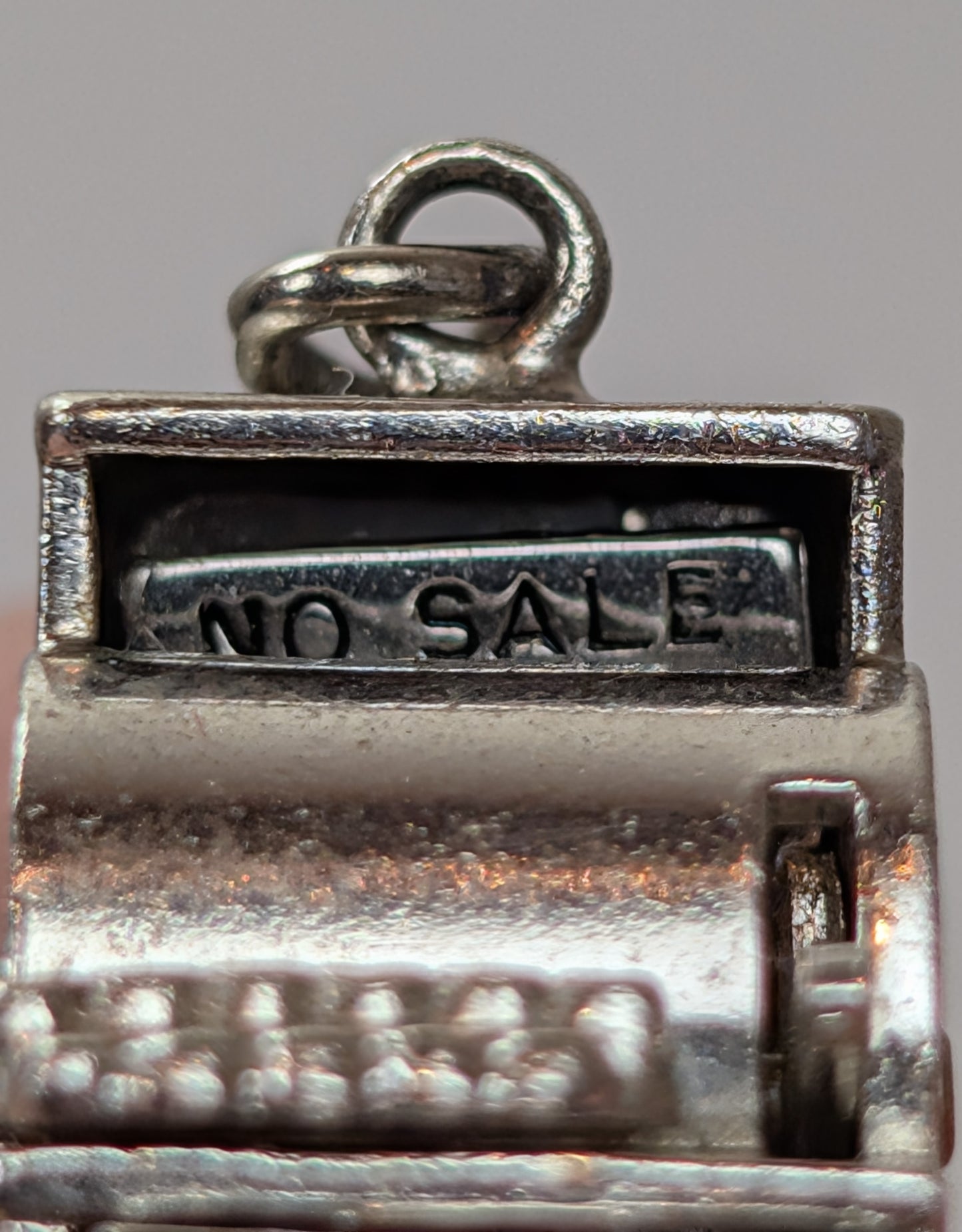 Sterling Cash Register Charm! - 3D, Opening Register Charm - Intricate Design, Beautiful Piece - Silver Cash Register Pendent / Cash Register Bracelet Charm