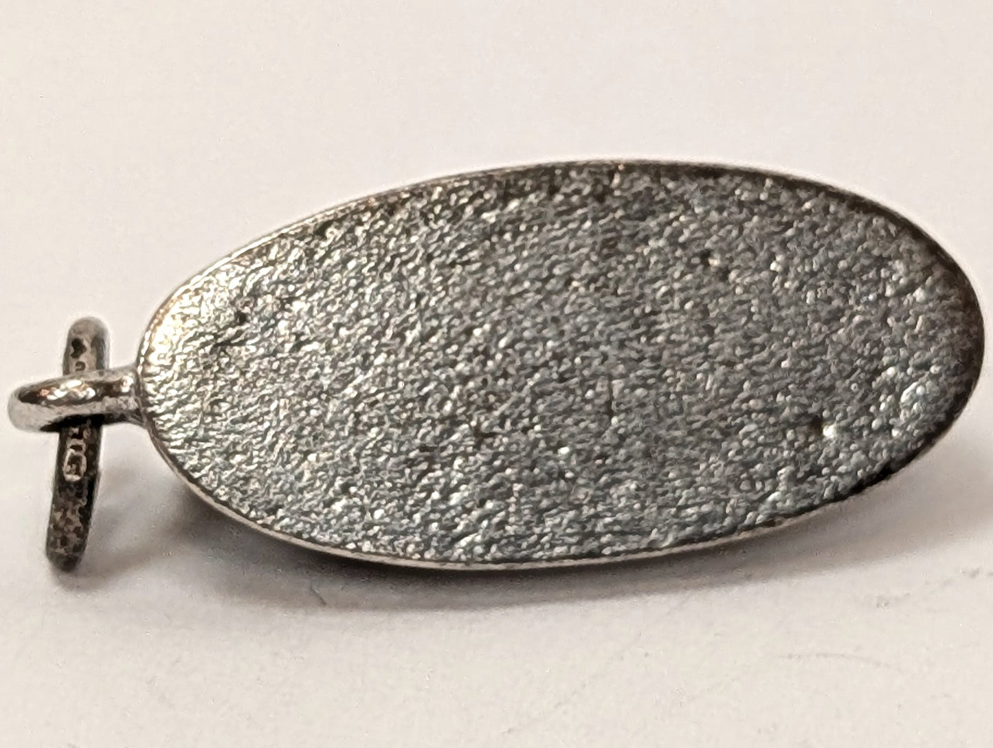 Antique Sterling Silver Rotary Phone Pendant - Unique Silver Charm Wells Rotary Phone