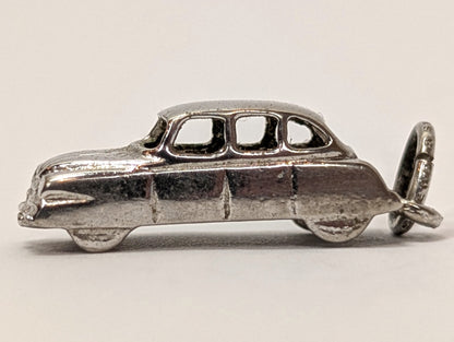 Antique Sterling Silver Sudan Pendant - Vintage Sterling Silver Car Charm Sudan