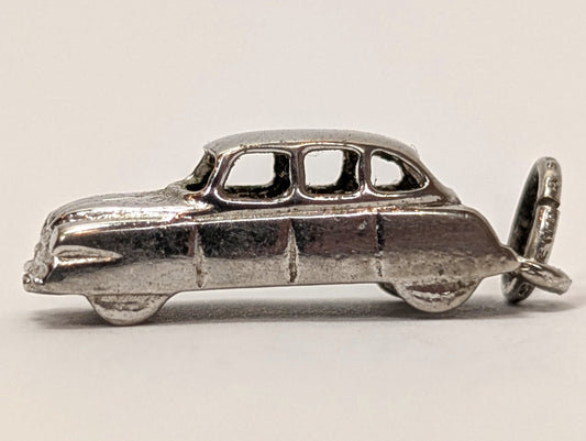 Antique Sterling Silver Sudan Pendant - Vintage Sterling Silver Car Charm Sudan