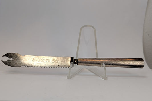 Set of 3 Rogers Bros Lobster/Seafood Knives - Silverplated - Unique Silverware - Niche Silverware