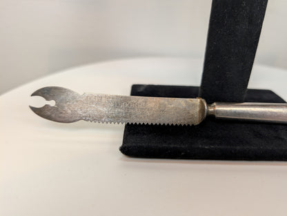 Set of 3 Rogers Bros Lobster/Seafood Knives - Silverplated - Unique Silverware - Niche Silverware