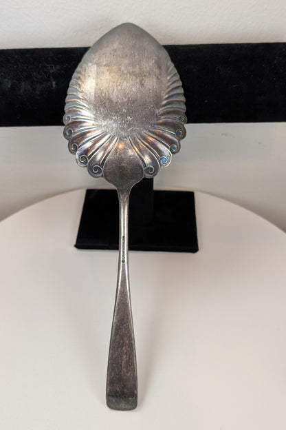 Rogers Bros Assyrian Head Cake/Pie Server - Silverplated - Amazing Design - Well Detailed - Large Antique