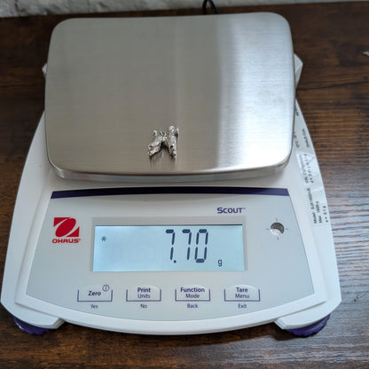 Vintage Sterling XL Poodle Charm - 925 Silver Show Dog Pendant 7.7 Grams