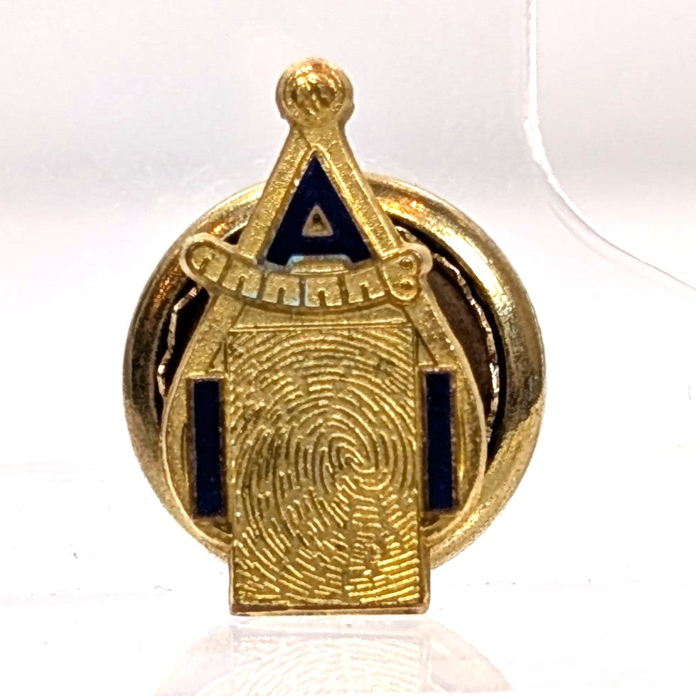 Gold Toned IAI Pin -  Forensics International Association for Identification