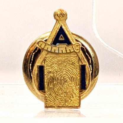 Gold Toned IAI Pin -  Forensics International Association for Identification
