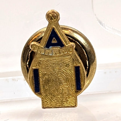 Gold Toned IAI Pin -  Forensics International Association for Identification
