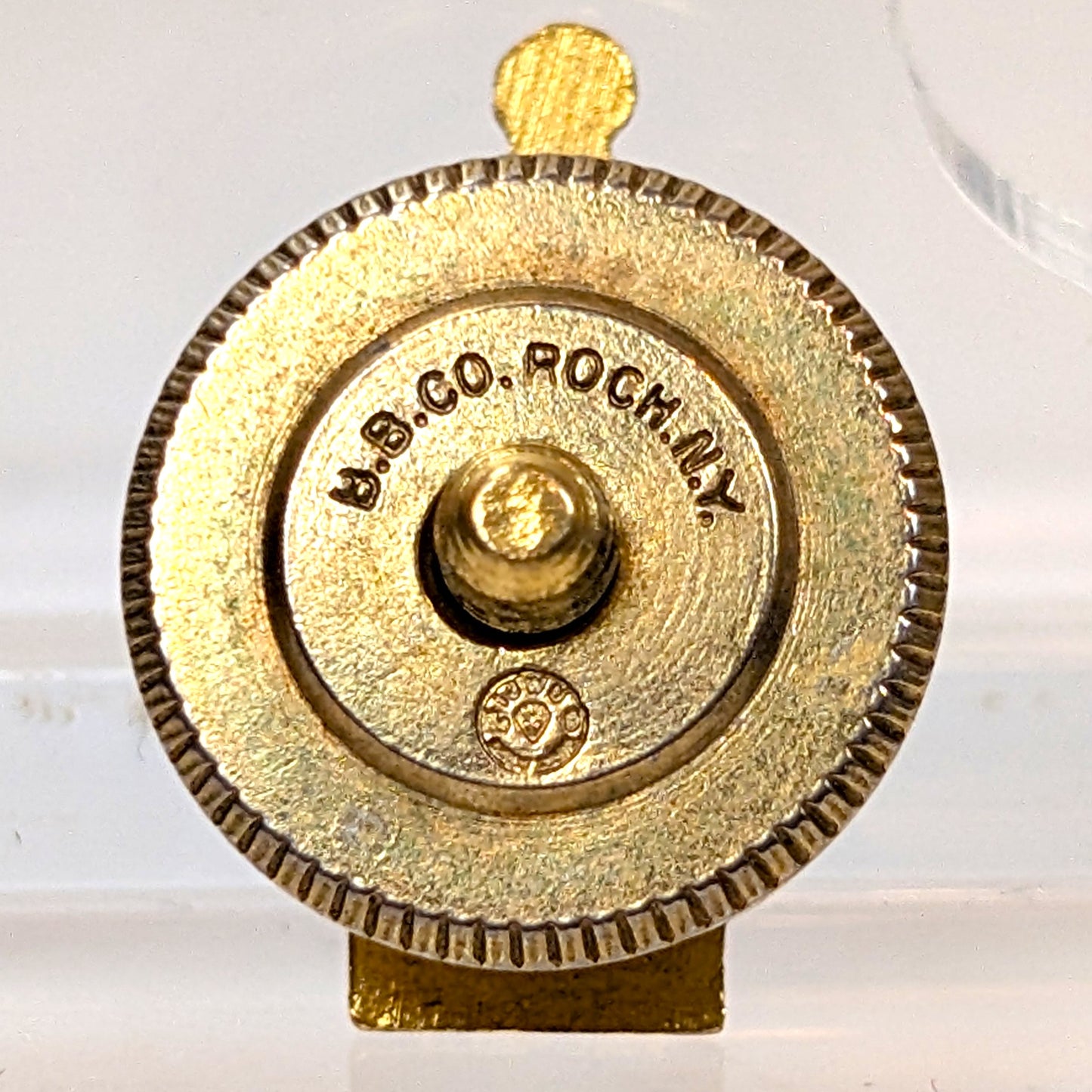 Gold Toned IAI Pin -  Forensics International Association for Identification