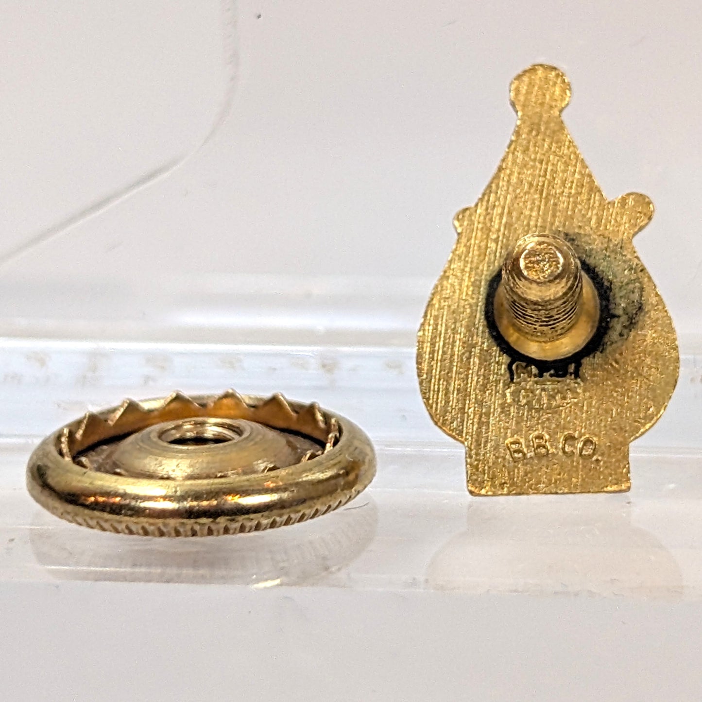 Gold Toned IAI Pin -  Forensics International Association for Identification